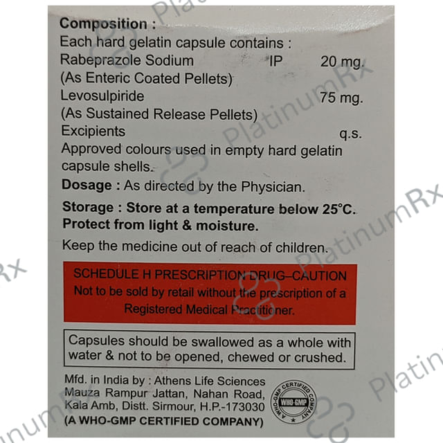 Acivictor L 75/20mg Capsule SR