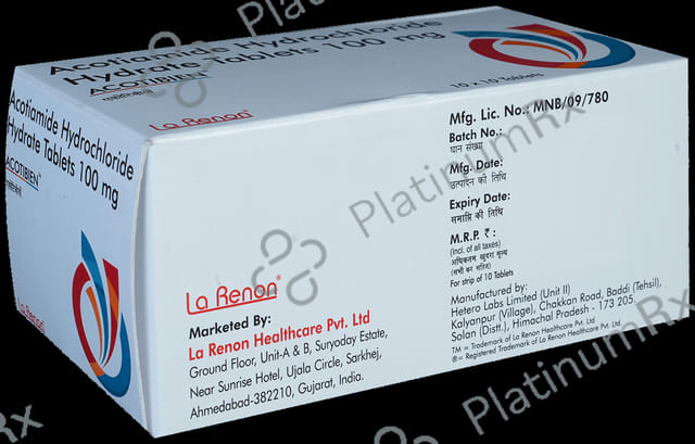 Acotibien 100mg Tablet 10s