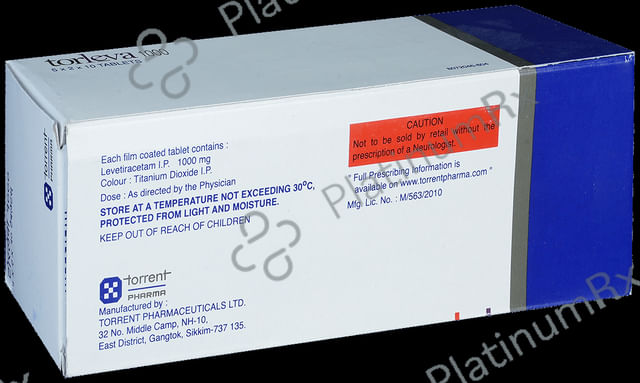 Torleva 1000mg Tablet 10s