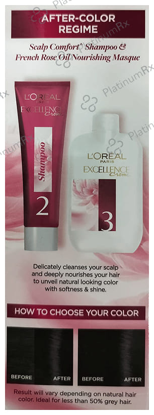 Loreal Excellence Creme Triple Care Color Black