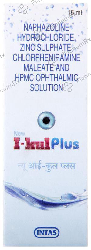 New I-Kul Plus Ophthalmic Solution 15 Ophthalmic Solution