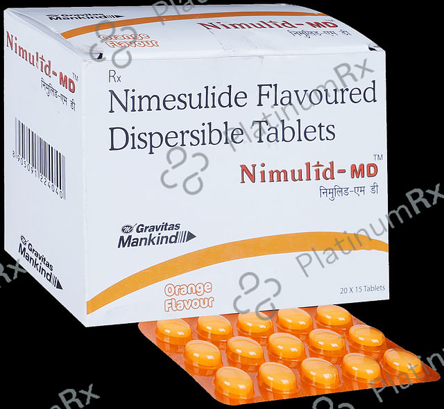 Nimulid MD Tablet Orange