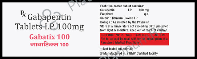 Gabatix 100mg Tablet 10s