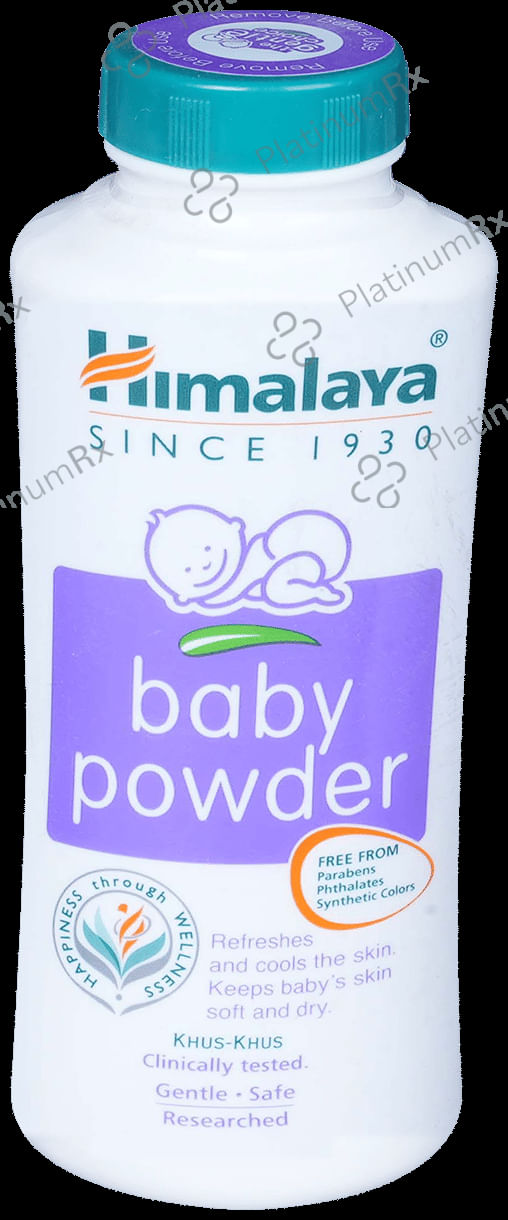 Himalaya Baby Powder Keeps Babys Skin Soft & Dry Paraben Free 100gm