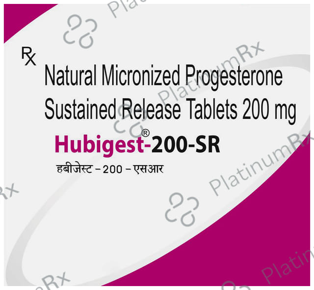 Hubigest 200mg SR Tablet 10s