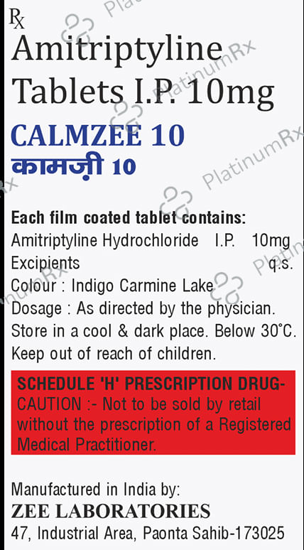Calmzee 10 Tablet