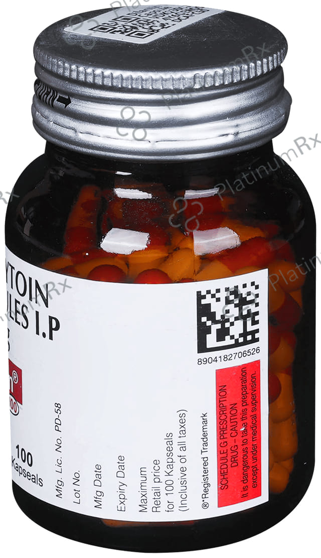 Dilantin 100mg Capsule 100s