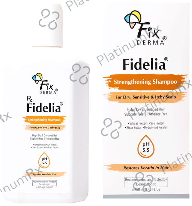Fixderma Fidelia Strengthening Shampoo 250 ml