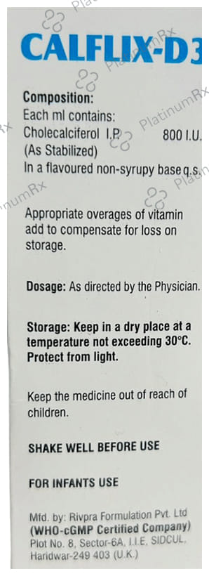 Calflix-D3 Oral Drops