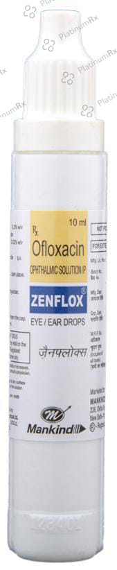 Zenflox 0.3% Eye/Ear Drop 10ml