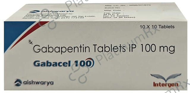 Gabacel 100mg Tablet