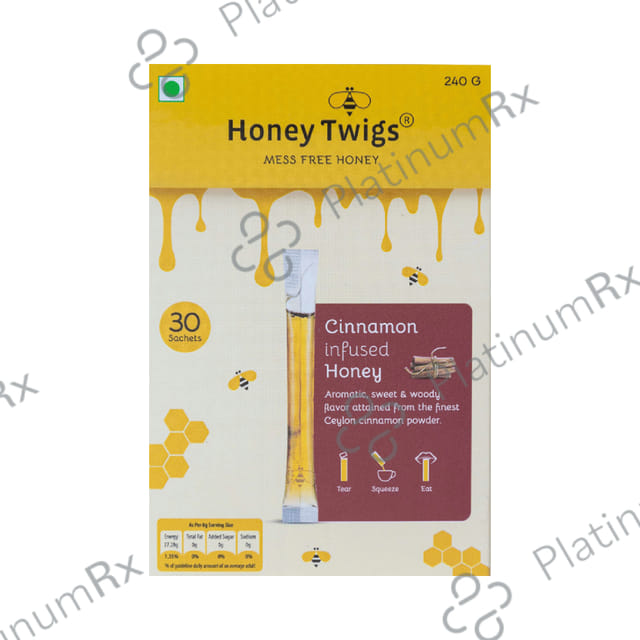 Honey Twigs Cinnamon Infused Honey 240gm