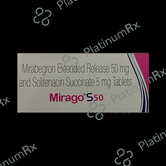 Mirago S 50/5mg Tablet ER 10s