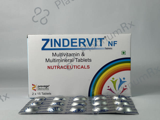 Zindervit NF Tablet 15s