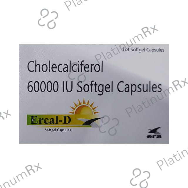 Ercal D Capsule 4s