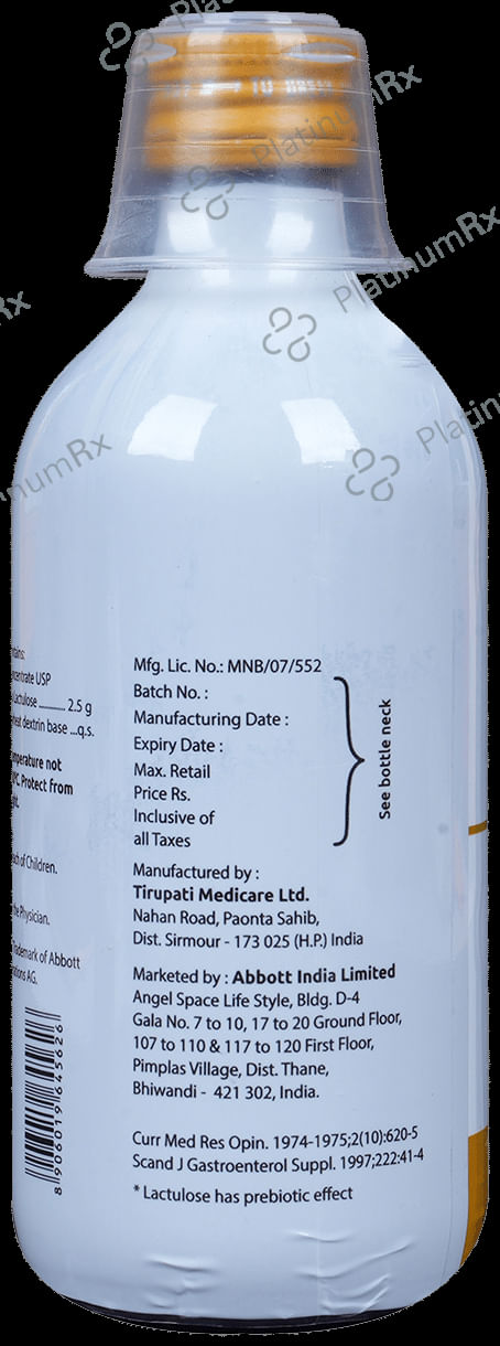 Duphalac Fiber 2500mg Oral Solution 200ml