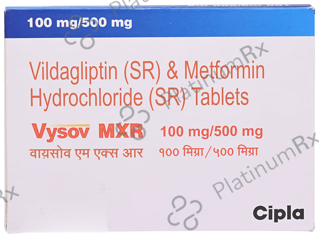 Vysov MXR 500mg/100mg Tablet 15s