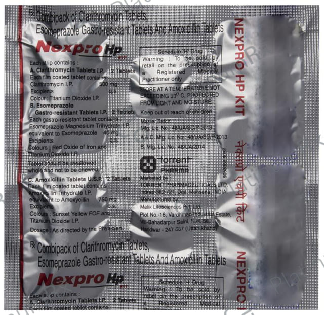 Nexpro HP 750/500/40mg Combipack 1Kit