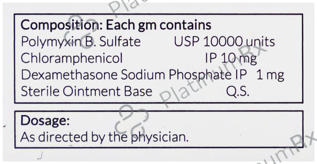 Chloradex PB Eye Ointment 5gm