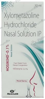 Nosikind 0.1% Nasal Spray 10ml