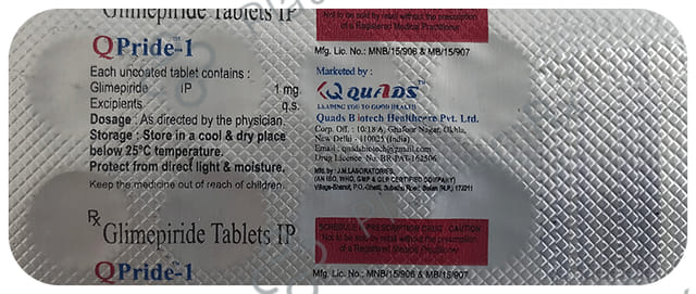 QPride 1mg Tablet 10s