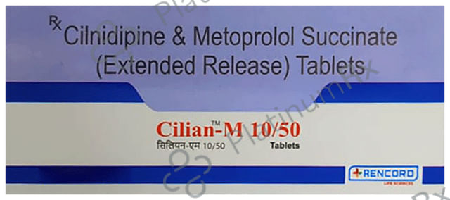Cilian M 10/50mg Tablet ER 10s