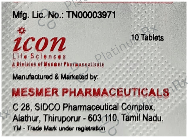 Zaporil 50mg Tablet 10s