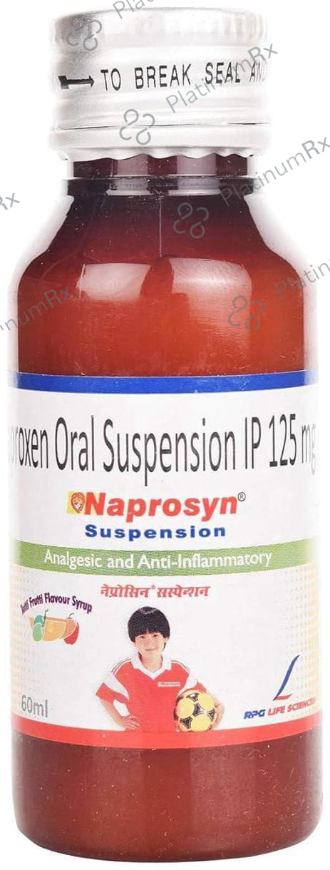 Naprosyn 125mg Oral Suspension 60ml