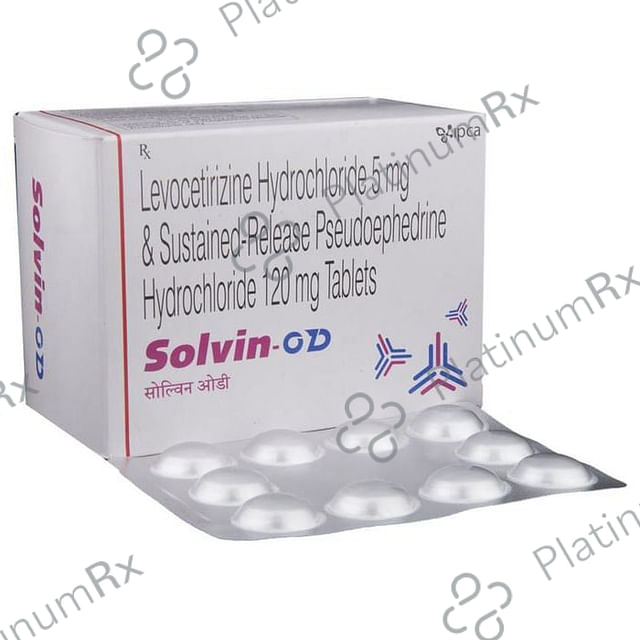 Solvin OD 5/120mg Tablet SR 10s