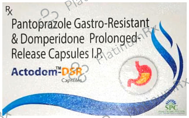Actodom DSR 30/40mg Capsule 10s