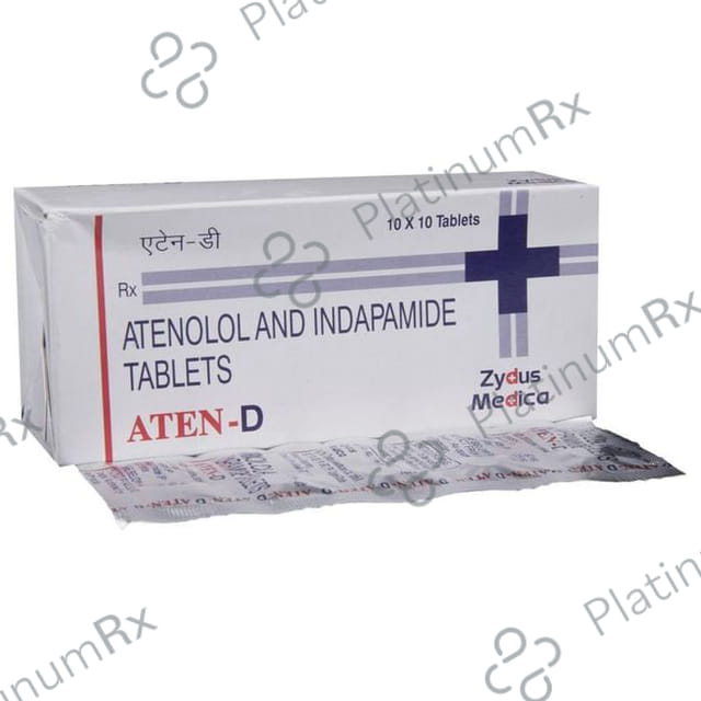 Aten D 50/2.5mg Tablet 10s