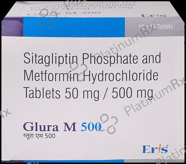 Glura M 500/50mg Tablet 15s