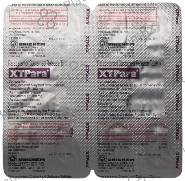 XTPara Proglet Tablet SR