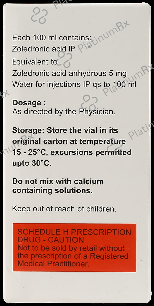 Gemdronic 5mg/100ml Injection