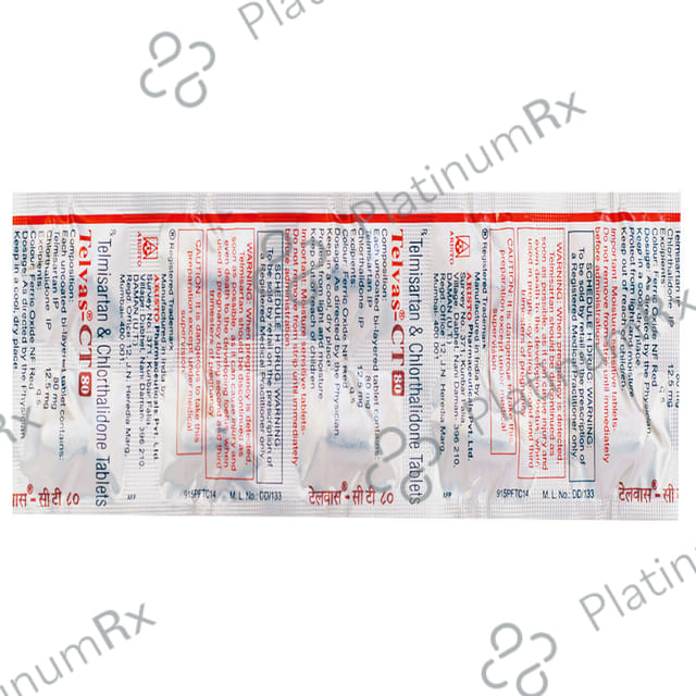 Telvas CT 40/12.5mg Tablet 10s