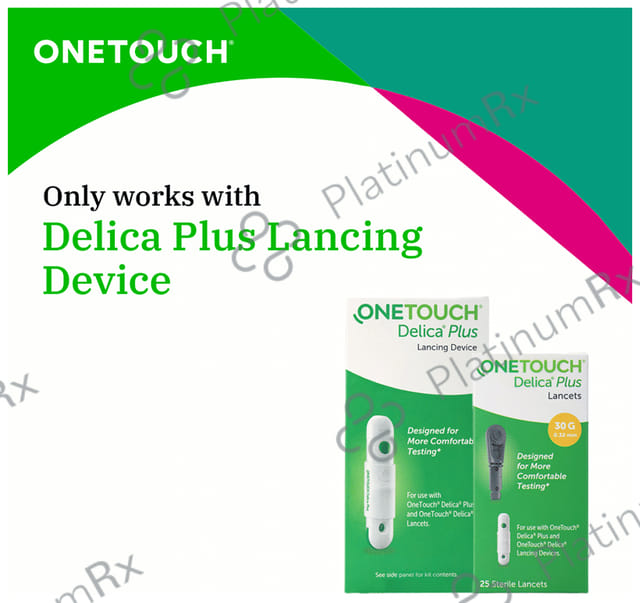 OneTouch Delica Plus Lancets 30G 25s