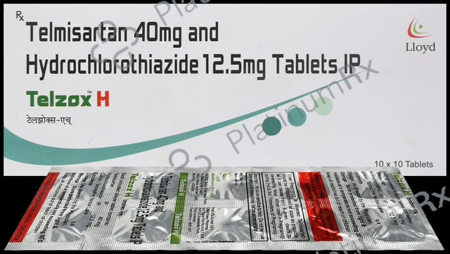 Telzox H 40/12.5mg Tablet 10s