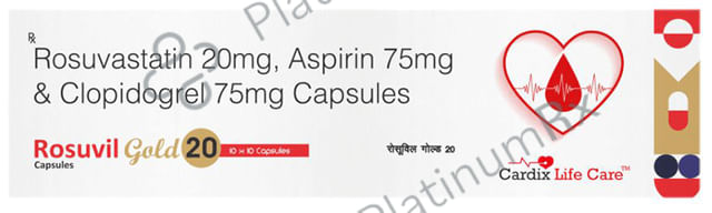 Rosuvil Gold 20mg Capsule 10s