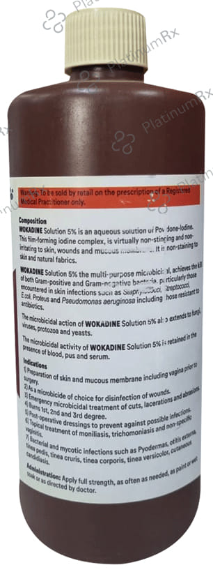 Wokadine 5% Solution 500ml