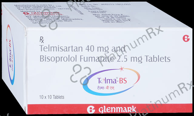 Telma BS 2.5/40mg Tablet 10s