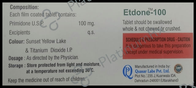 Etdone 100 Tablet