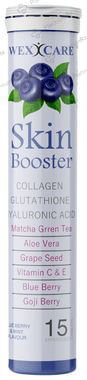 Wexcare Skin Booster Effervescent Tablet Blueberry & Mint