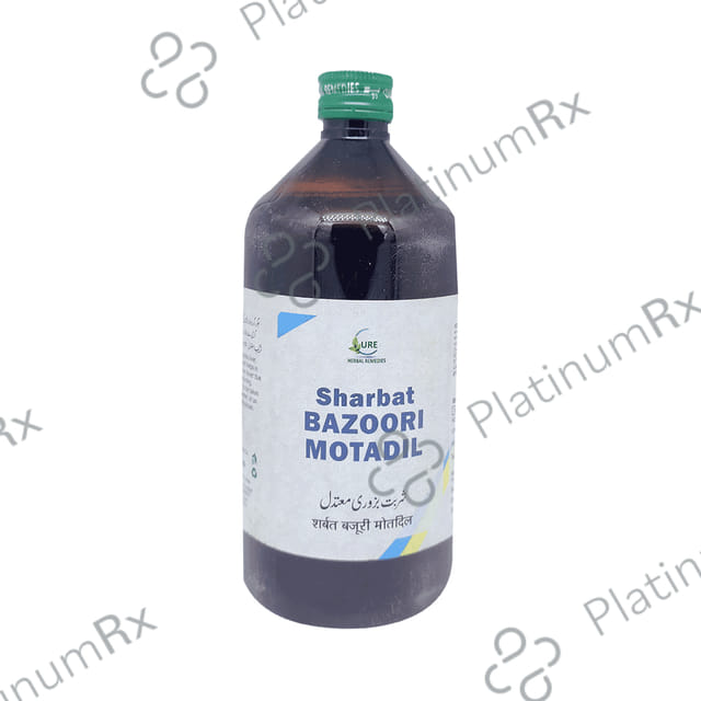 Cure Herbal Remedies Sharbat Bazoori Motadil 200 ml