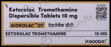 Aidrolac DT 10mg Tablet 10s