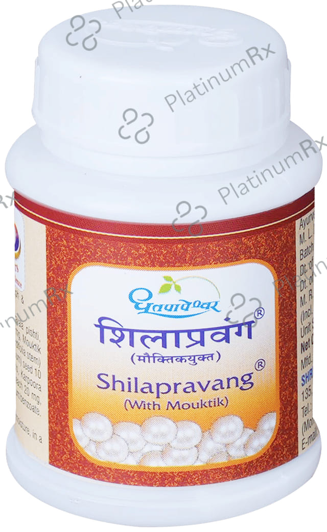 Dhootapapeshwar Shilapravang (with Mouktik) Tablet 40 tablets