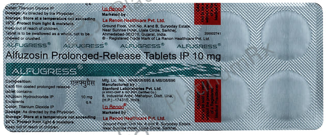 Alfugress 10mg Tablet PR 10s