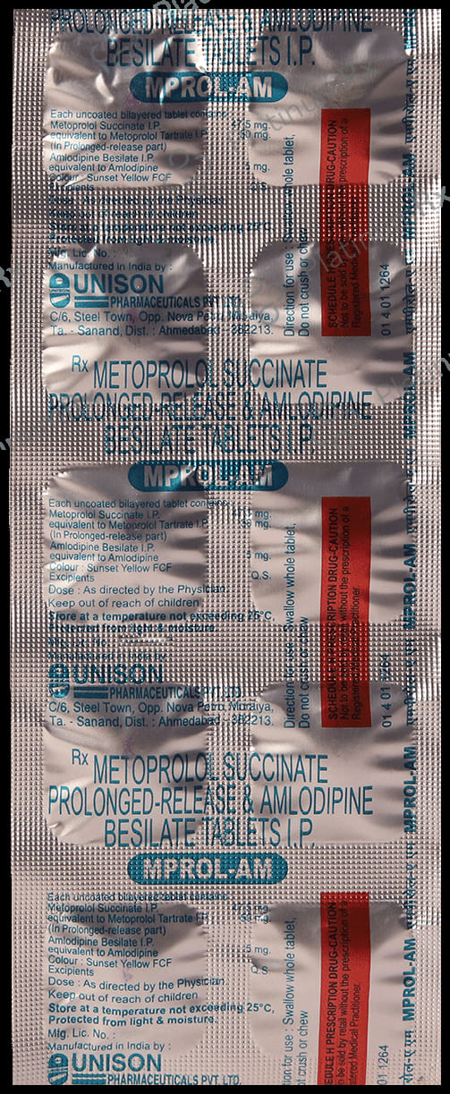 Mprol AM 5mg/50mg Tablet