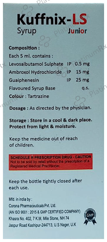 Kuffnix-LS Junior Syrup