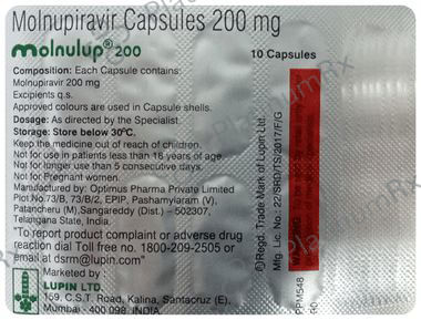Molnulup 200 Capsule