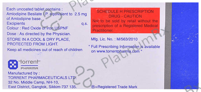 Corvadil 2.5mg Tablet 10s